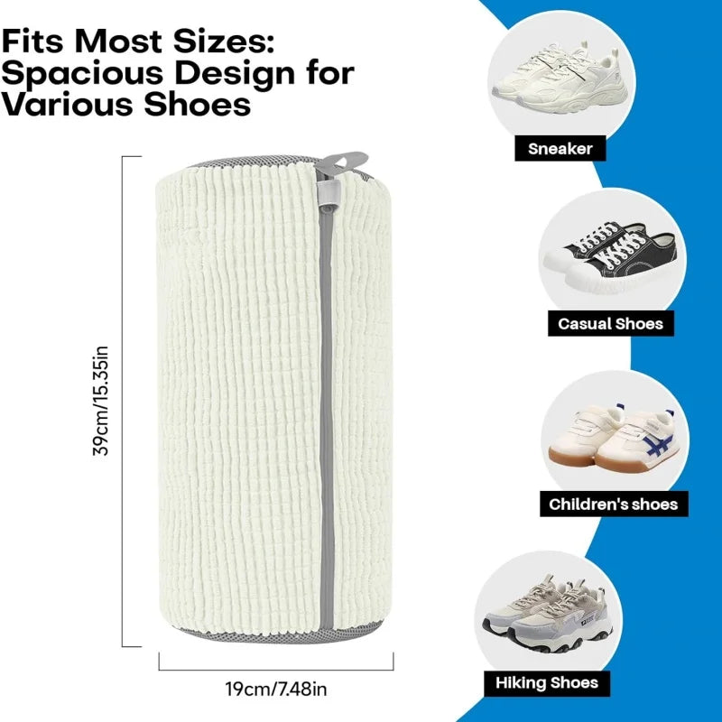 Reusable Shoe Laundry Bags – Protective Mesh Washers for Sneakers