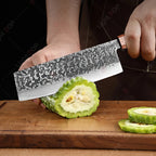 Hand Forged Japanese Chef Knife – Professional Kitchen Cleaver for Meat Cutting