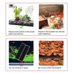 Adjustable Reptile Heat Mat – Terrarium Heating Pad for Pet Habitat