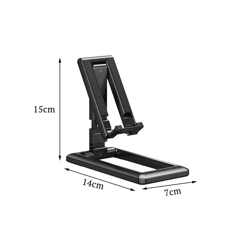 Foldable Desktop Phone Stand – Adjustable Bracket for Tablets and Smartphones