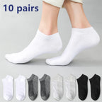 Cotton Mid-calf Socks – Solid Colour Daily Wear for Men