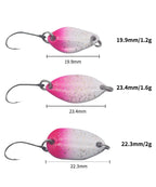 Colorful Spoon Fishing Lures – Lightweight Metal Baits for Trout and Bass