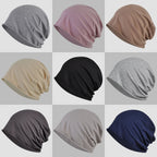 Cotton Sleep Cap – Breathable Unisex Headscarf for Nightwear and Hair Loss