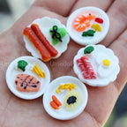 Miniature Food Set – 1:6 Scale Dollhouse Kitchen Accessories for BJD Dolls
