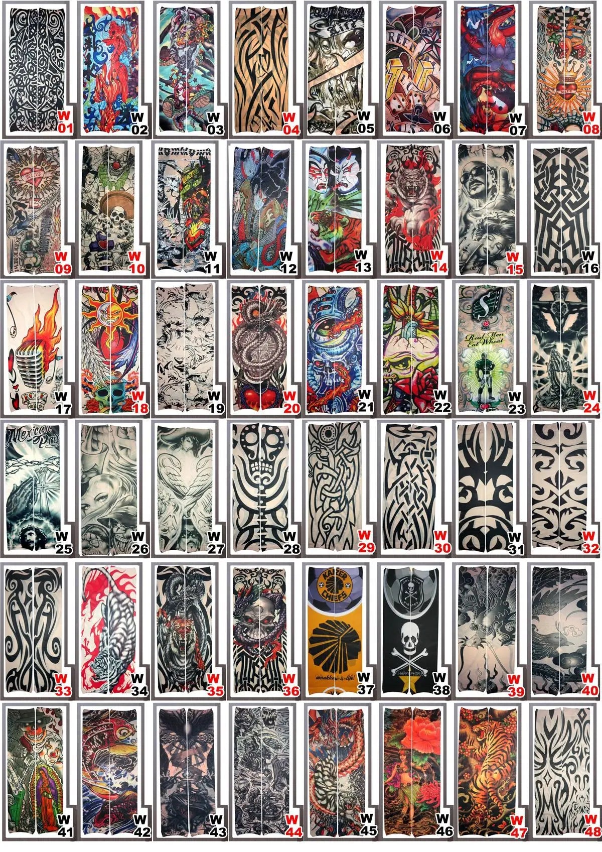 Tattoo Sleeves – Elastic Sun Protection for Outdoor Cycling and Sports