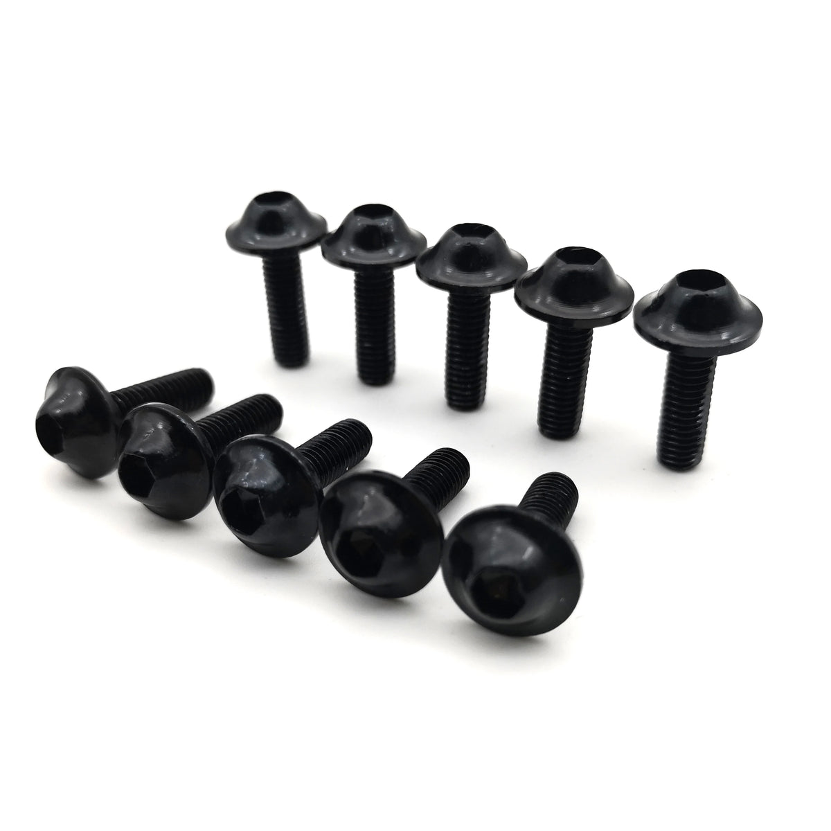 Anodised Aluminium Fairing Bolts – M6 x 20mm Hardware for Motorcycle Bodywork