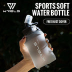 Foldable TPU Soft Flask – BPA-Free Water Bottle for Outdoor Running Sports