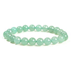 Natural Stone Bead Bracelet – Healing Crystal Gemstone Jewelry for Men and Women