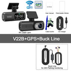 4K Dual Dash Cam – GPS WiFi Driving Recorder for Car Security