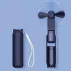Portable Handheld Turbo Fan – Rechargeable Personal Cooler for Outdoor Travel