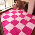 Soft Foam Patchwork Play Mats – Interlocking Carpet Tiles for Kids Rooms