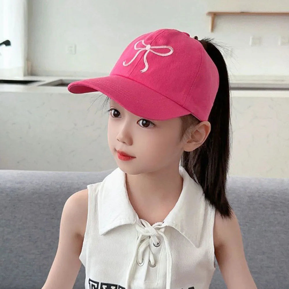 Adjustable Kids Baseball Cap – Sun Protection Hat for Outdoor Summer Travel