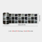 Self-Adhesive Waist Line Stickers – Waterproof Border Mural for Kitchen Decor