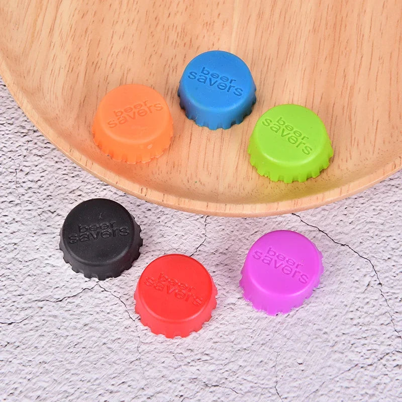 Silicone Beer Bottle Caps – Reusable Beverage Sealers for Home Brewing
