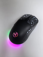 Wireless Gaming Mouse – Rechargeable RGB Ergonomic Silent Optical Mouse for Laptop