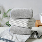 Bamboo Charcoal Coral Velvet Bath Towel – Super Absorbent for Daily Bathroom Use