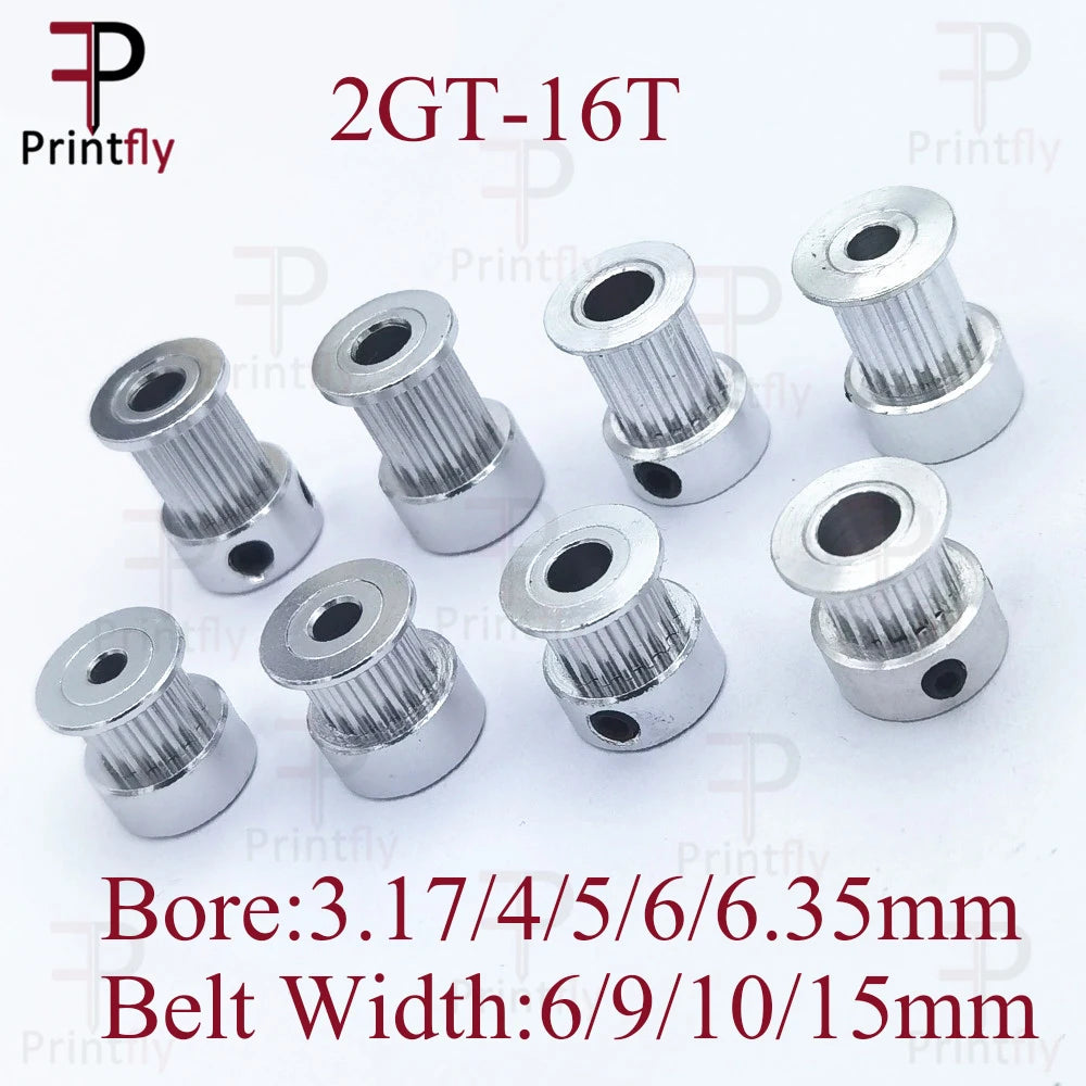 GT2 Timing Pulley – Precision Metal Gear for 3D Printer Drive Belts
