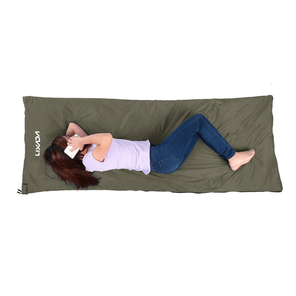 Ultralight Envelope Sleeping Bag – Compact Portable Gear for Camping Travel