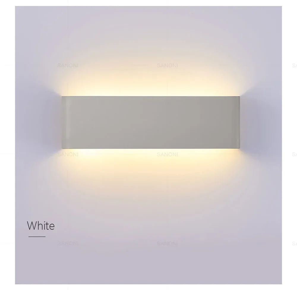 Modern LED Wall Sconce – Minimalist Indoor Lighting for Bedroom and Living Room