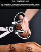 Heavy Duty Kitchen Shears – Stainless Steel Scissors for Poultry and Meat