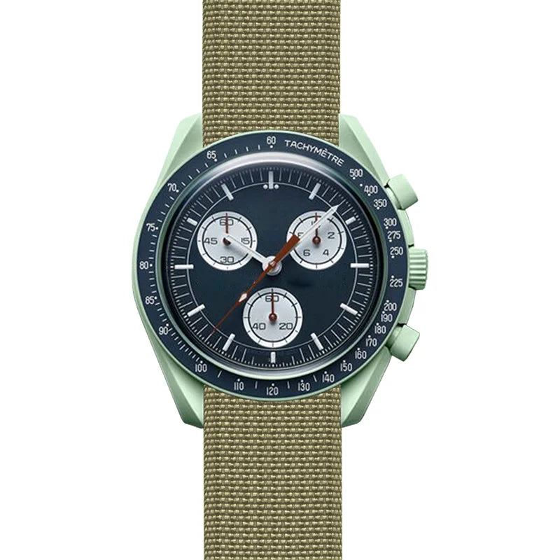 20mm Nylon Watch Strap – Durable Sport Bracelet for Swatch x Omega MoonSwatch