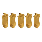 Embroidered Expression Ankle Socks – Kawaii Cotton Fashion for Casual Wear