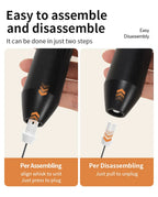 Electric Milk Frother – Wireless Handheld Foam Maker for Coffee and Baking