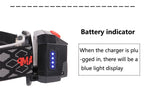 Rechargeable LED Headlamp – Motion Sensor Flashlight for Outdoor Camping