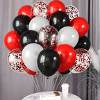 Metallic Pearl and Confetti Balloons – Decorative Latex Set for Party Events