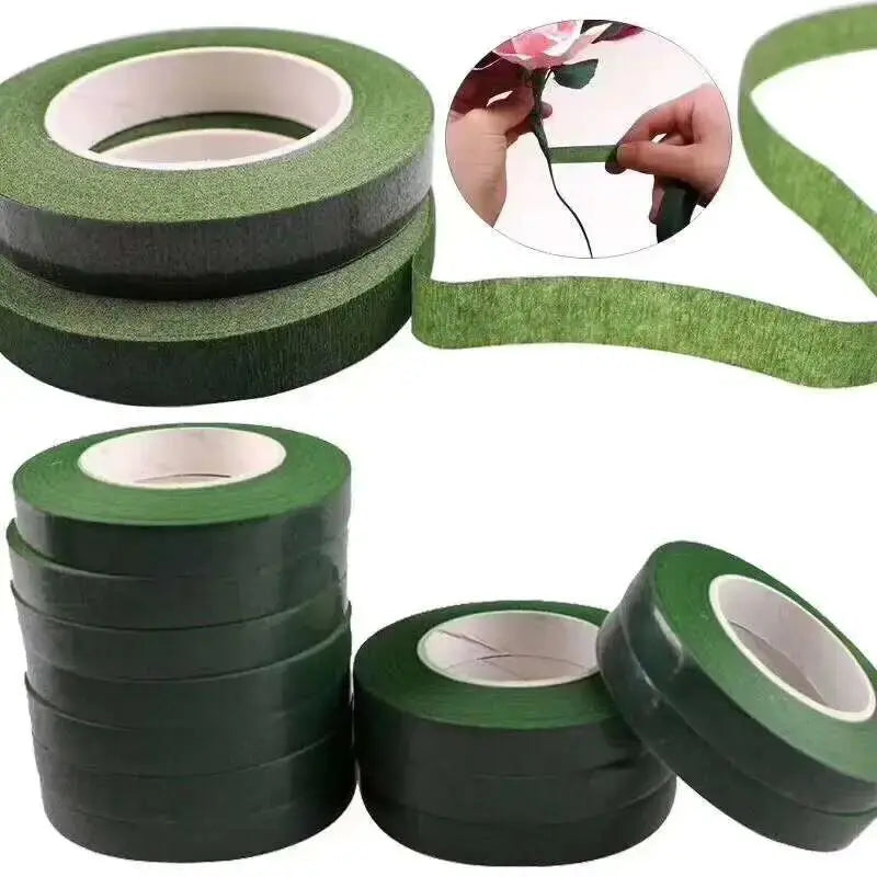 Floral Stem Wire and Tape – DIY Handmade Material for Bouquet Arranging