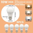 E27 LED Light Bulbs – Ultra-Bright Energy Efficient for Home Lighting
