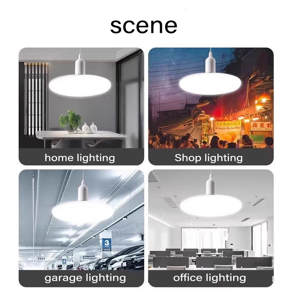 LED Flying Saucer Bulb – Energy Saving E27 Lamp for Indoor Home Lighting