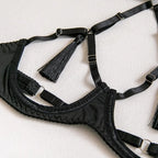 Tassel Lingerie Set – Cut Out Two Piece Set for Sexy Women's Underwear