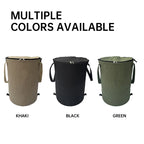 Foldable Outdoor Trash Can – Large Capacity Storage Bin for Camping and Laundry