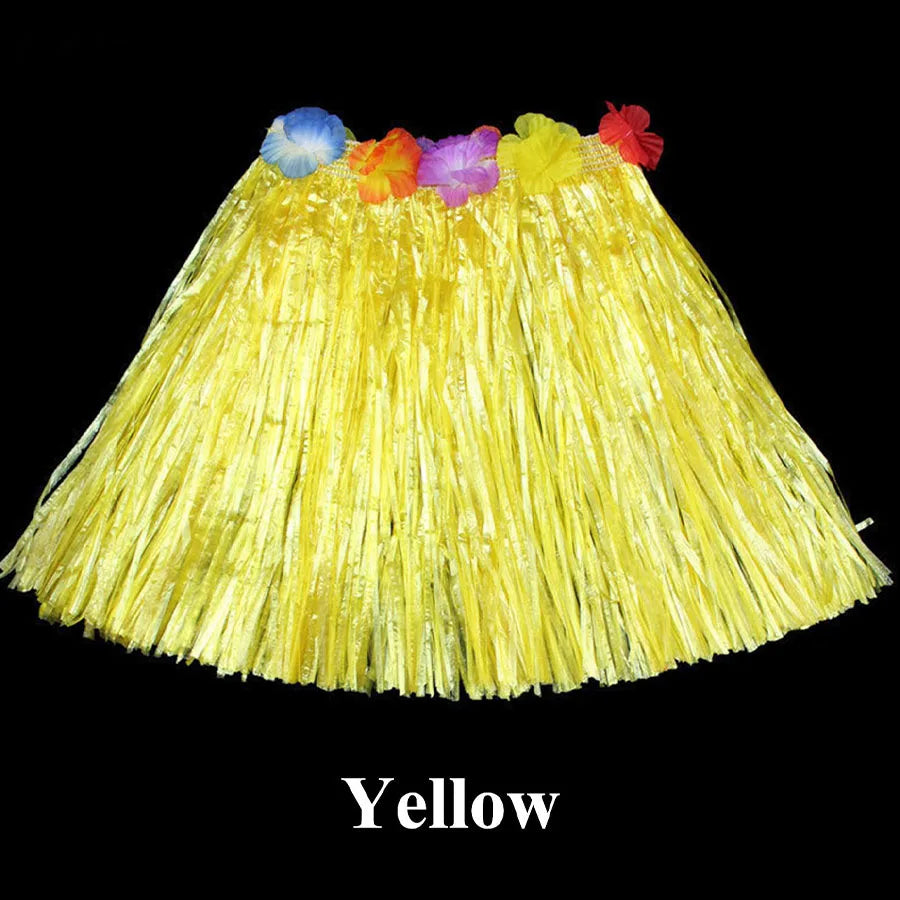 Hawaiian Hula Grass Skirt – Tropical Costume for Beach Parties and Luaus