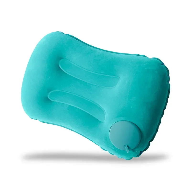 Inflatable Travel Pillow – Ergonomic Support for Camping and Car Comfort