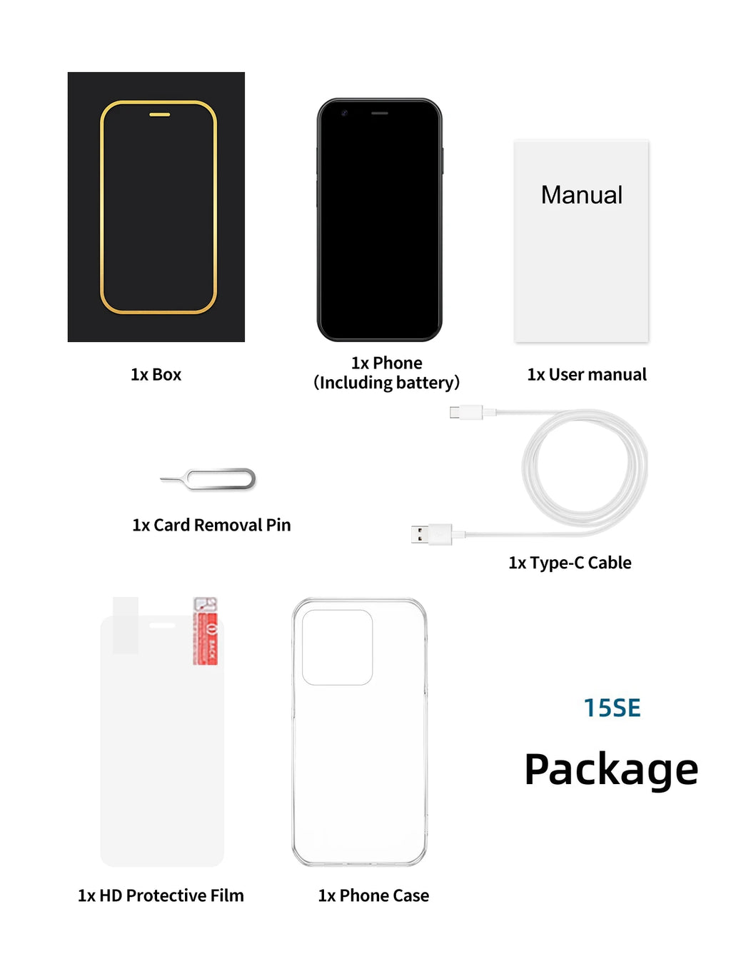 Mini Smartphone – 3.0 Inch Display with Facial Recognition for Android
