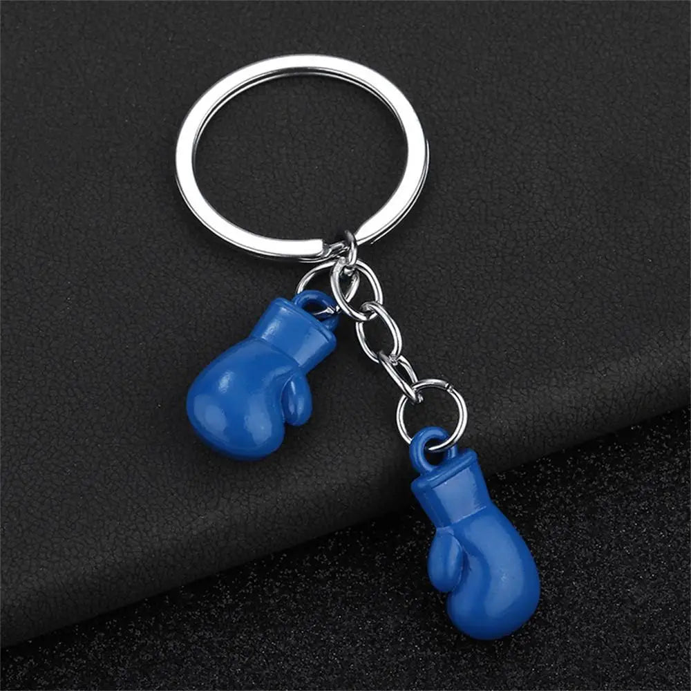 3D Metal Boxing Glove Keychain – Sports Accessory for Men and Women