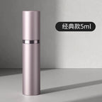 Refillable Aluminum Perfume Atomizer – Portable Spray Bottle for Travel