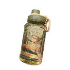 Large Capacity Water Bottle – Solid Color Tumbler for Outdoor Fitness