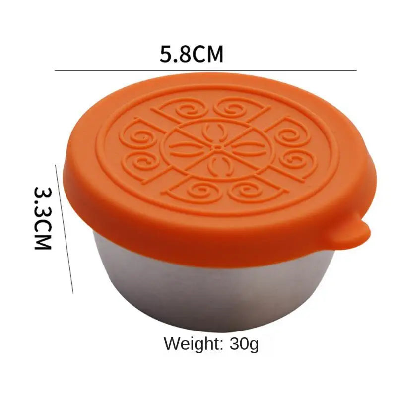 Leakproof Sauce Cups – Portable Dressing Containers for Lunch and Travel