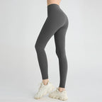 High Waisted Yoga Leggings – Naked Feel Fitness Pants for Gym and Running