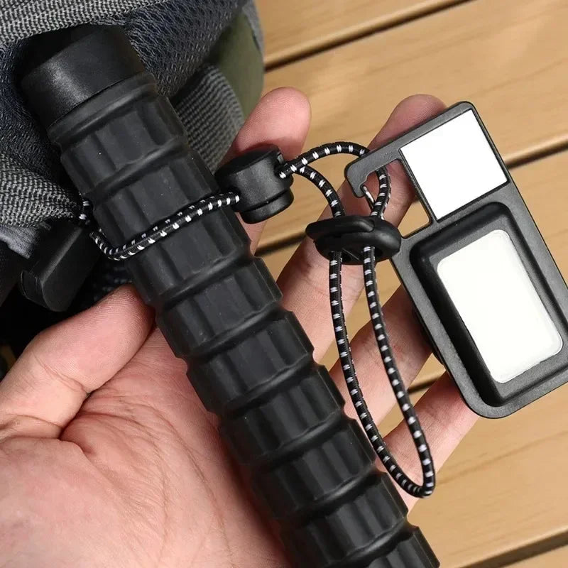 Elastic Rope Buckle – Trekking Pole Fixation for Hiking Camping Gear