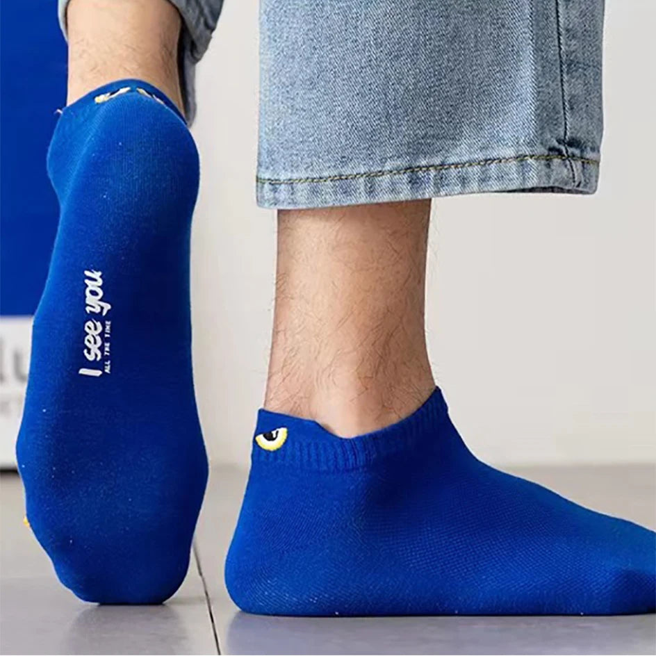 Breathable Ankle Socks – Thin Low-Cut Athletic Wear for Men and Women