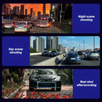 4-Channel Dash Cam – 360° WiFi Video Recorder for 24H Car Parking Surveillance