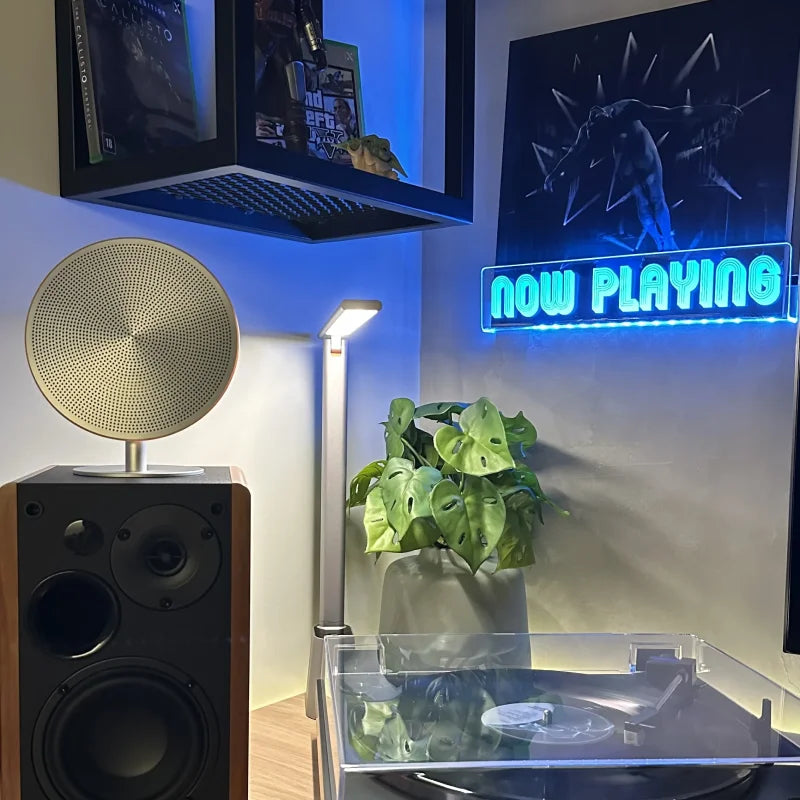 Acrylic Vinyl Record Wall Stand – Floating Album Display Shelf for Home Decor