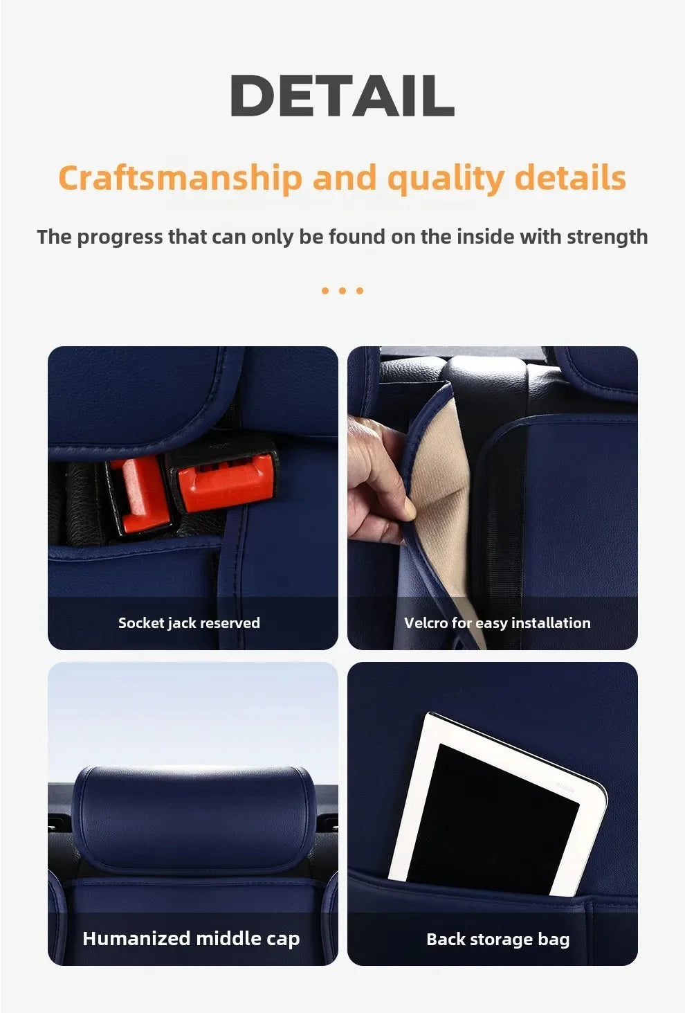 Full-Wrap Leather Car Seat Covers – Durable Universal Fit for All-Season Driving