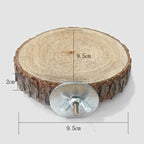 Wooden Pet Perch Platform – Natural Branch Stand for Bird and Hamster Cages