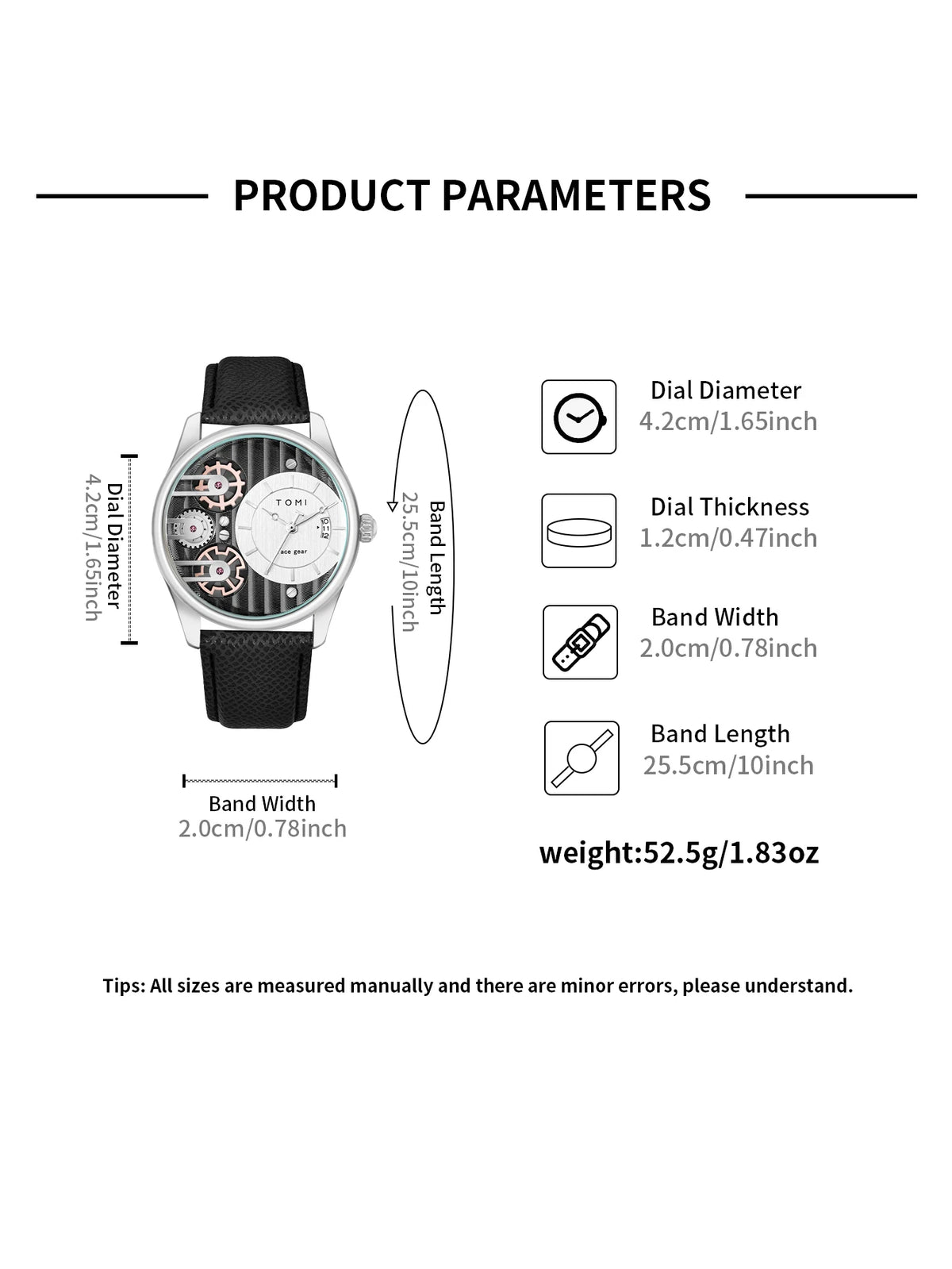 Quartz Men's Wristwatch – Luxury Minimalist Business Gift for Anniversaries