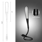 Portable Mini LED USB Light – Touch Sensor Lamp for Laptops and Power Banks